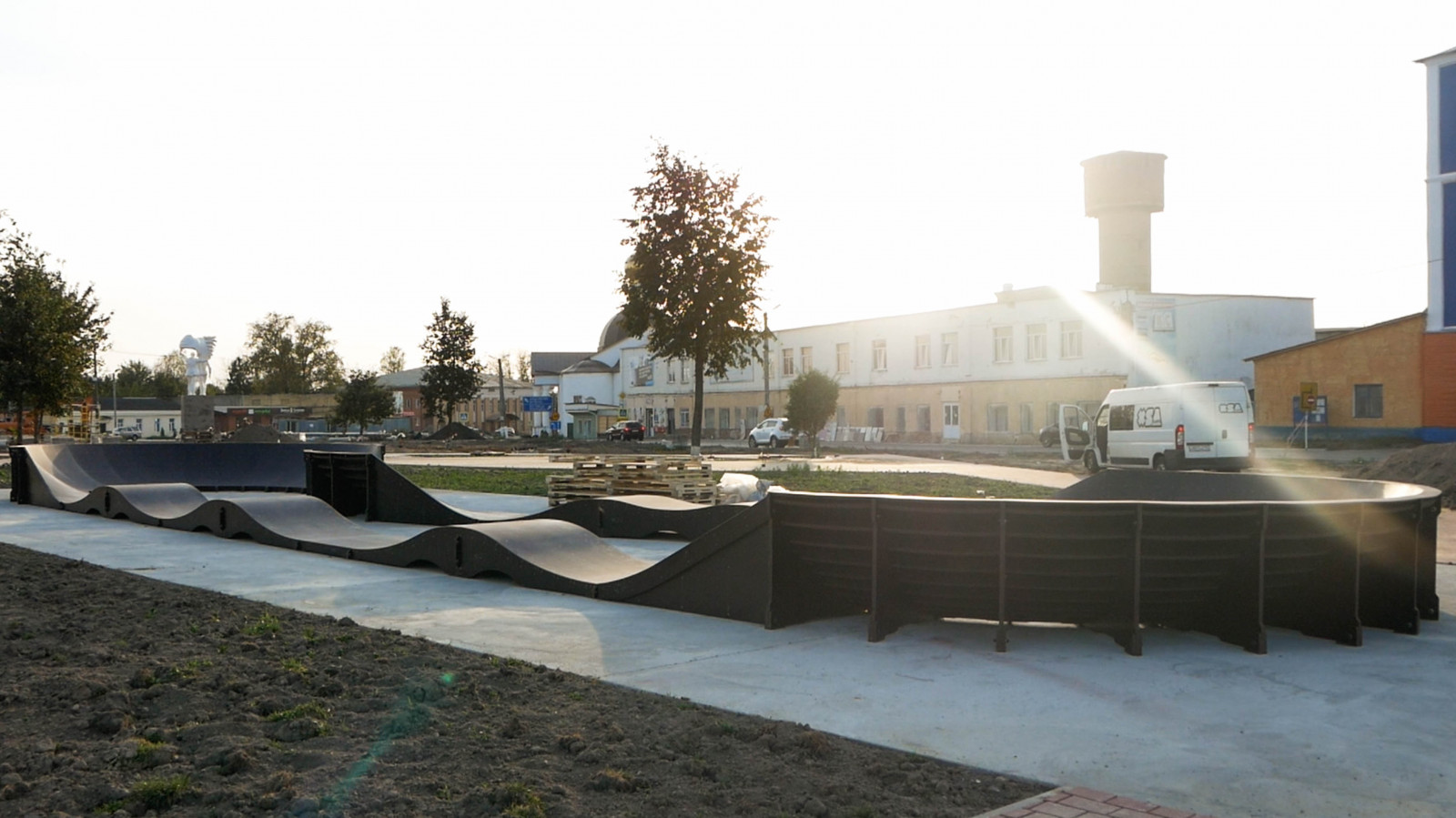 Модульный памп-трек