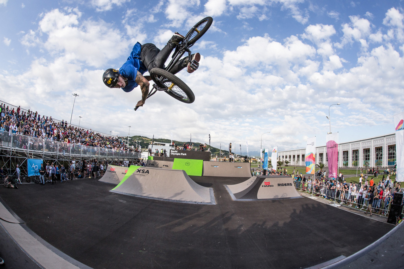 Скейт-парк в Олимпийском парке в Сочи