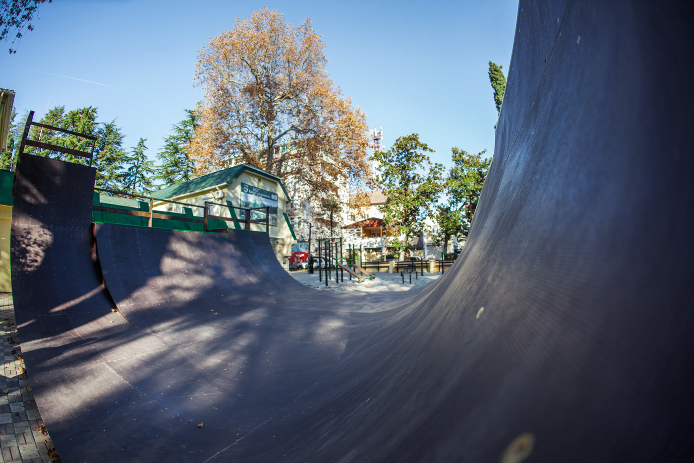Экстрим-парк с паркур-зоной в Адлере
