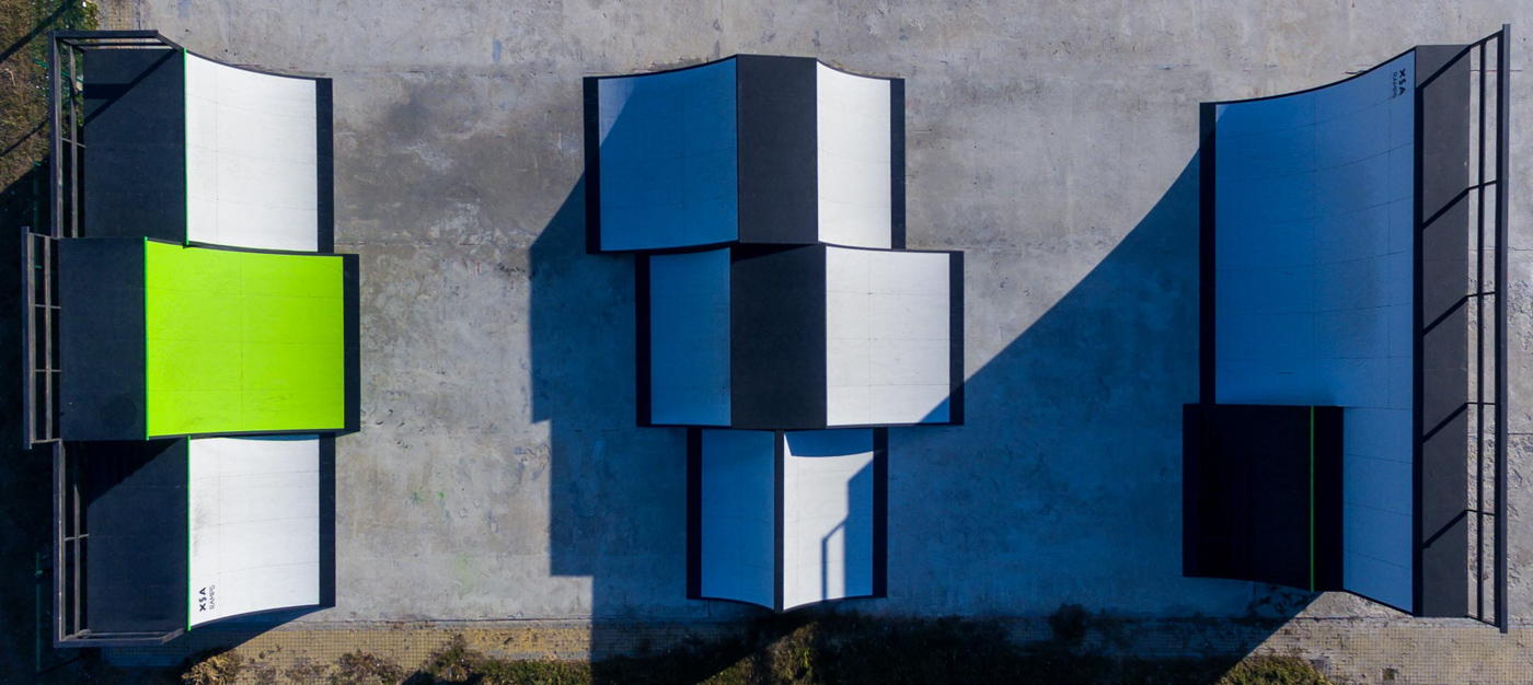 Каркасный скейт-парк