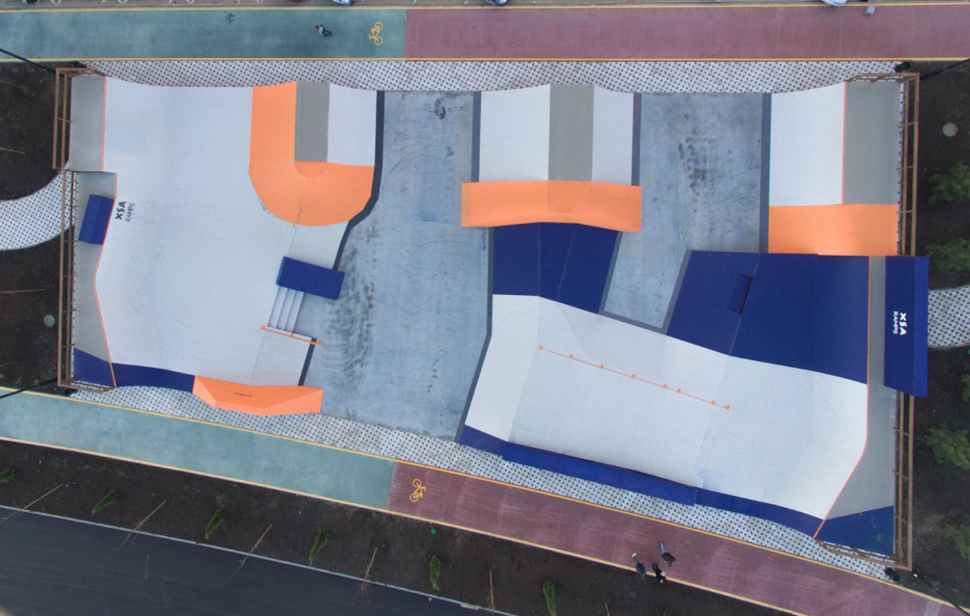 Скейт-парк в ЖК "Губернский"