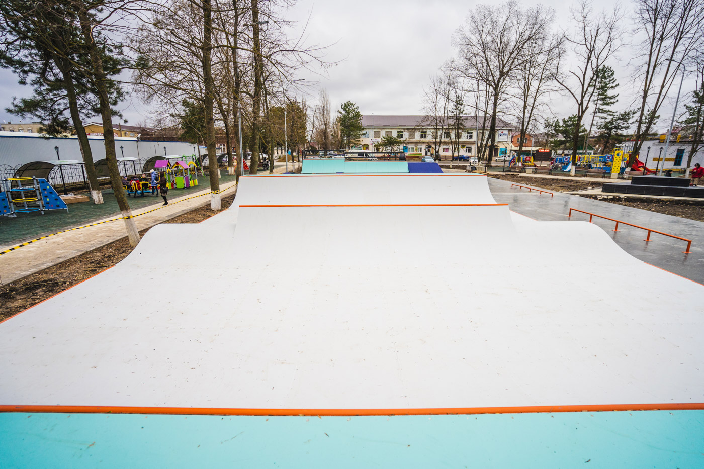 Каркасный скейт-парк