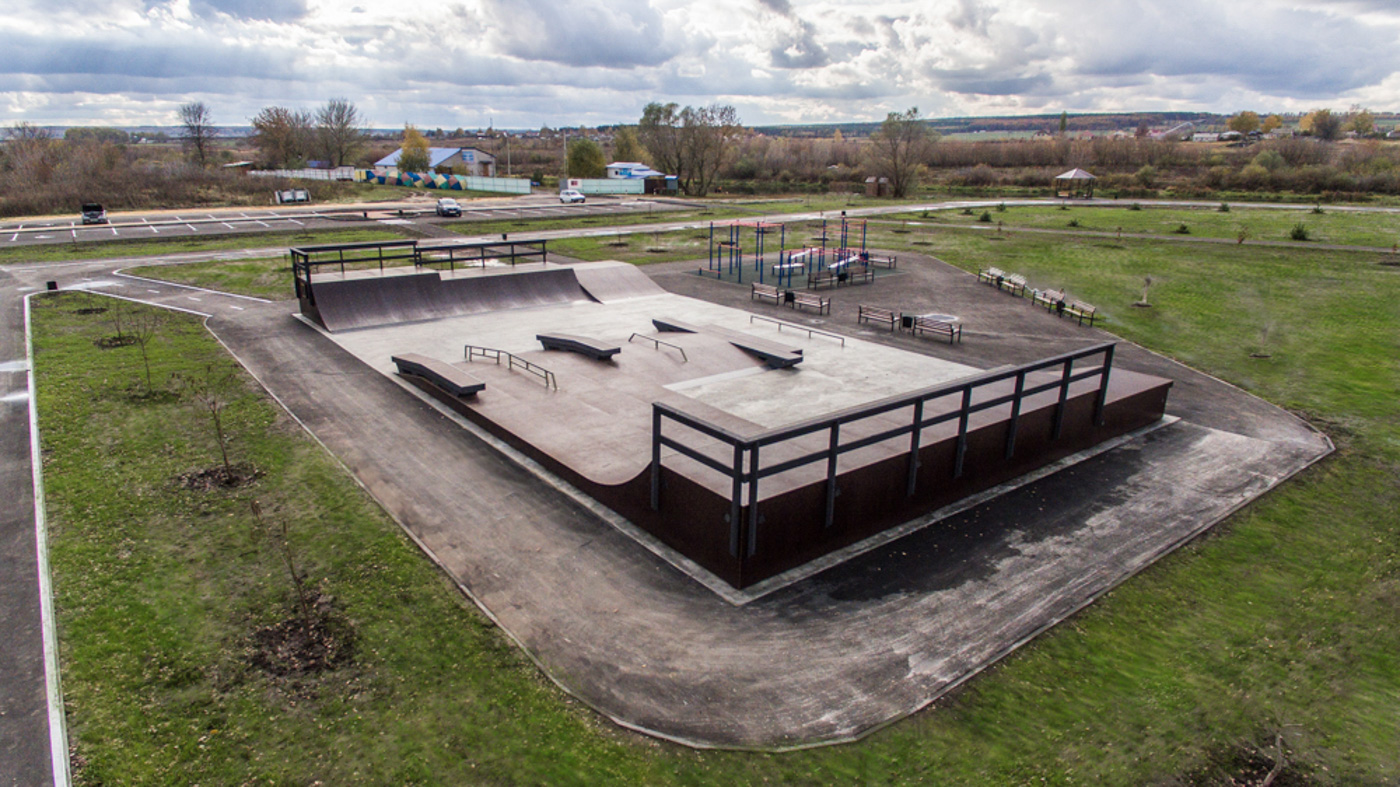 Каркасный скейт-парк | Задонск