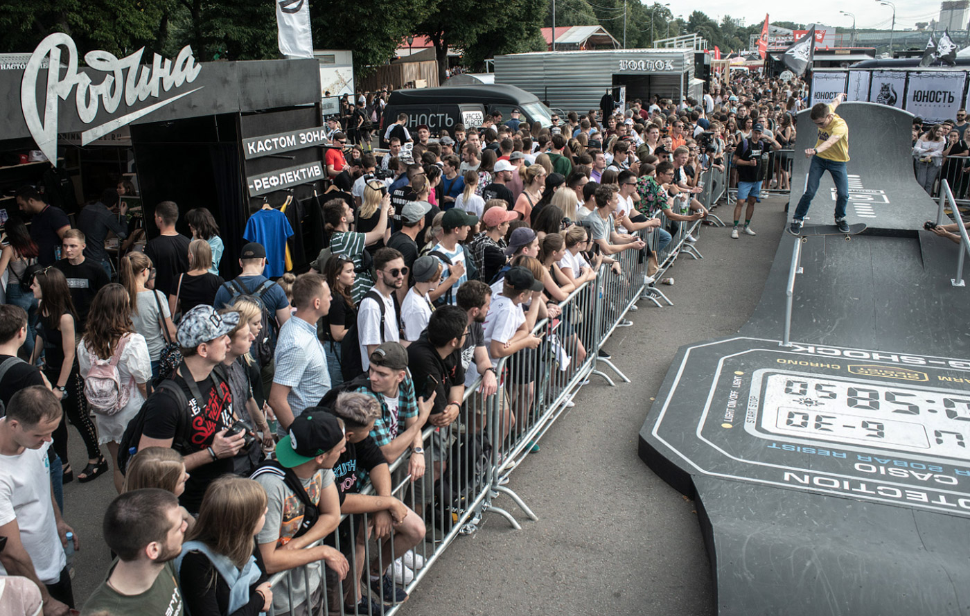 Рампа G-SHOCK x ЮНИОН на Faces&Laces 2018