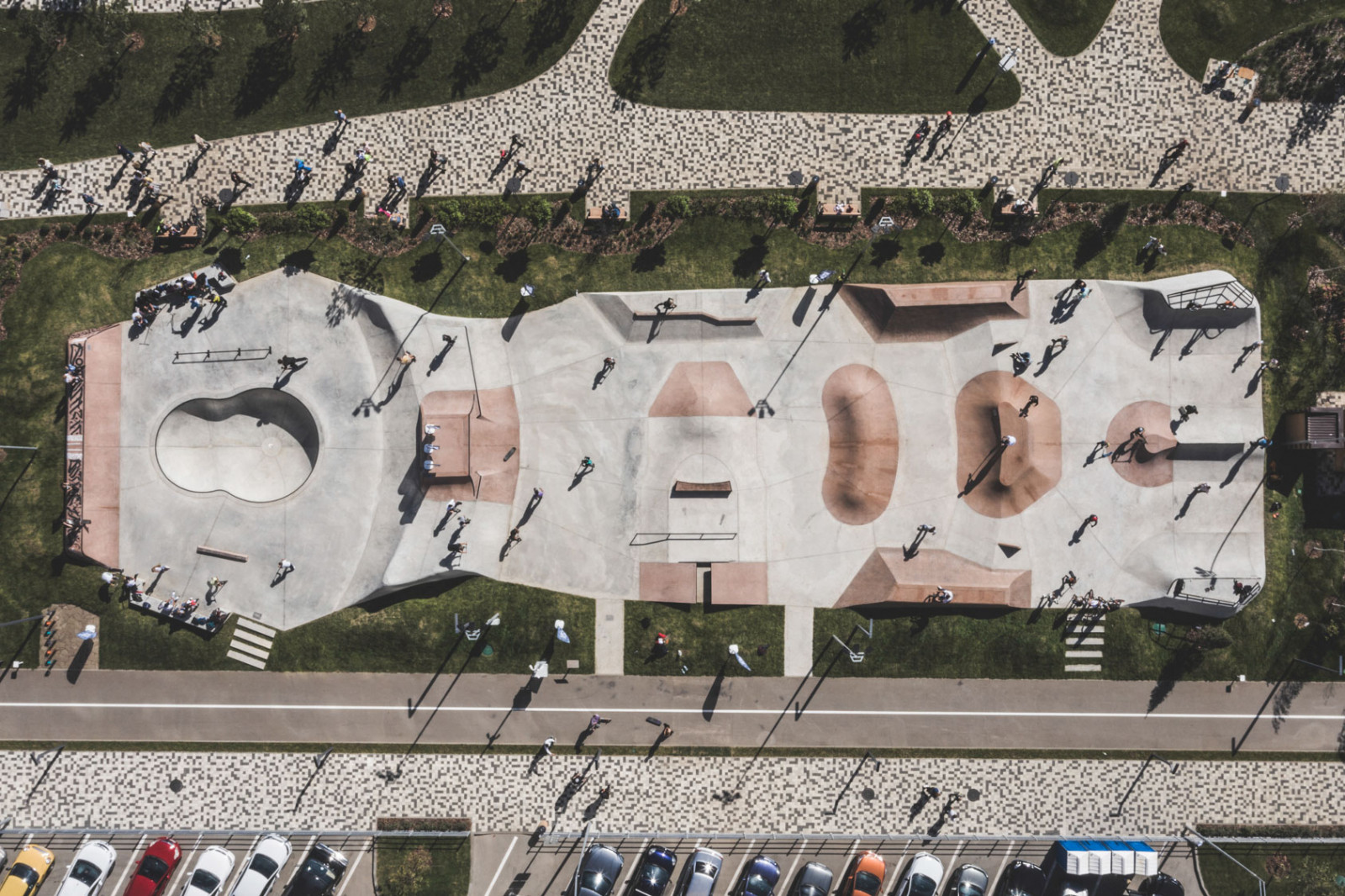 Скейт-плаза и боул | Бульвар им. Щипакина