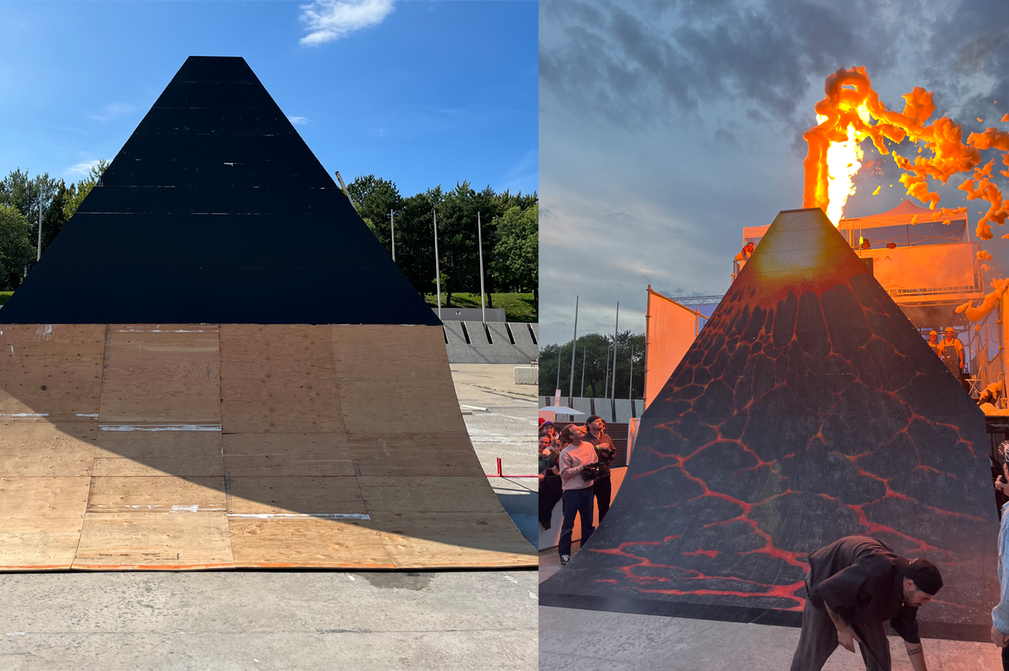 Фигура для Dime Volcano Challange