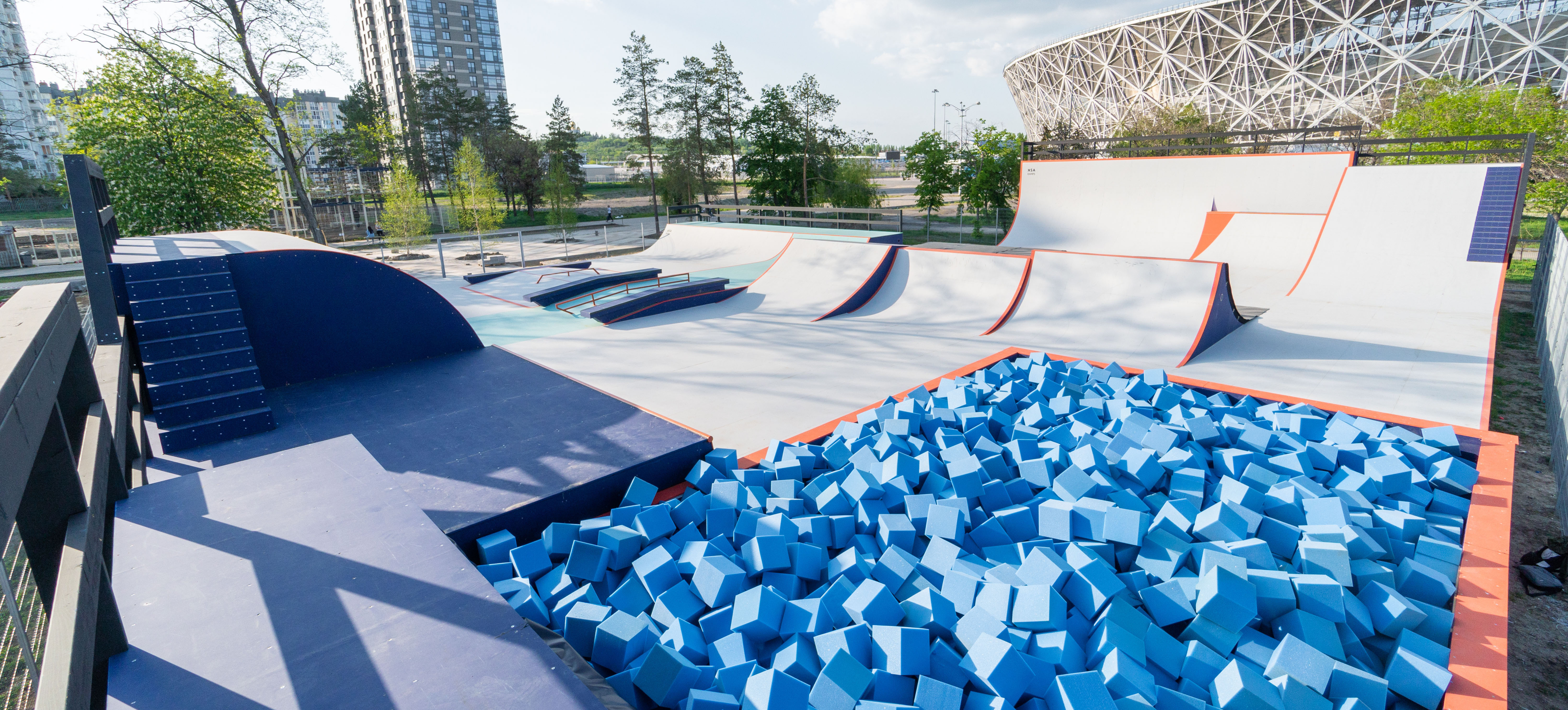 Тренировочный Скейт, BMX центр