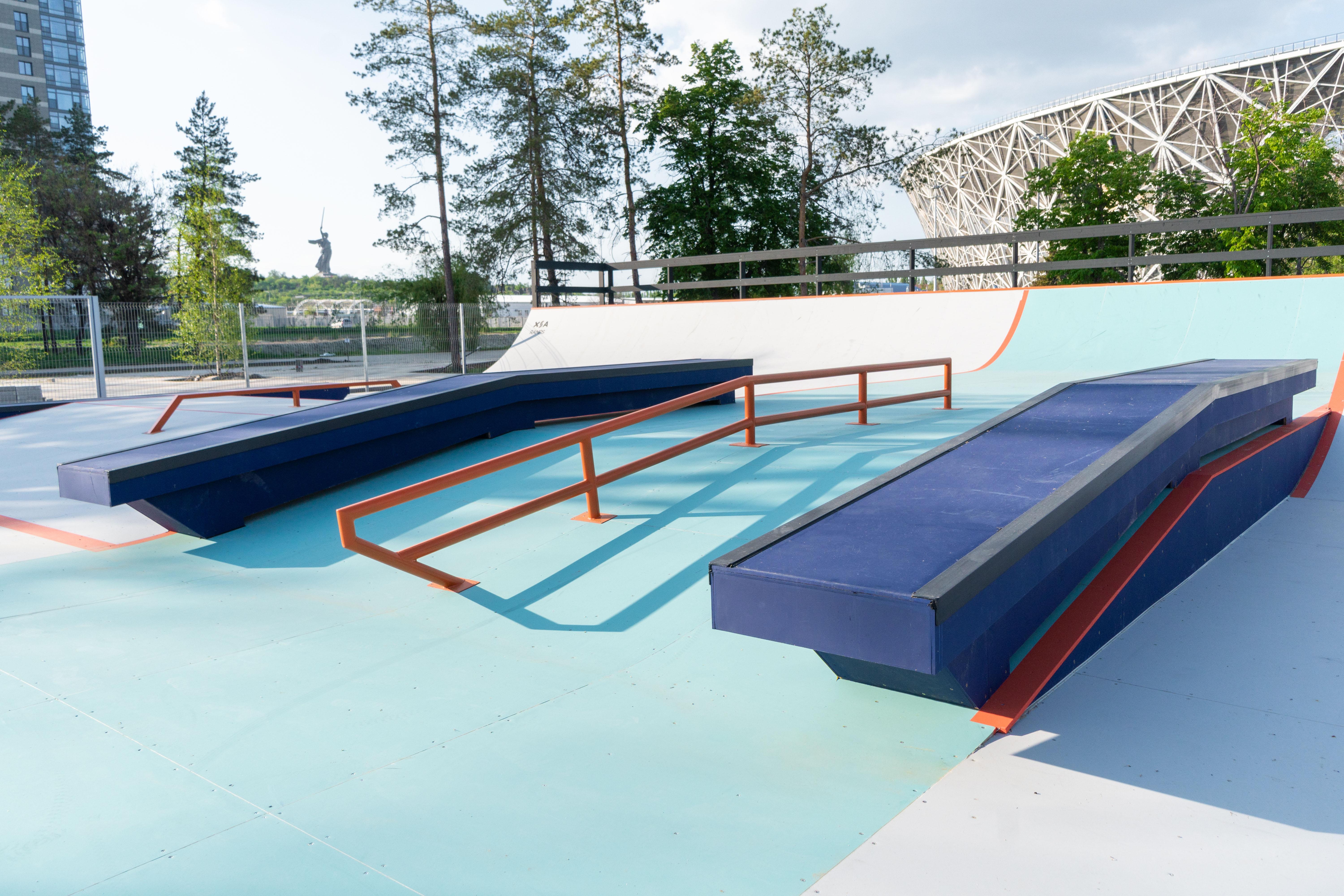 Скейт-парк на деревянном каркасе от XSA ramps