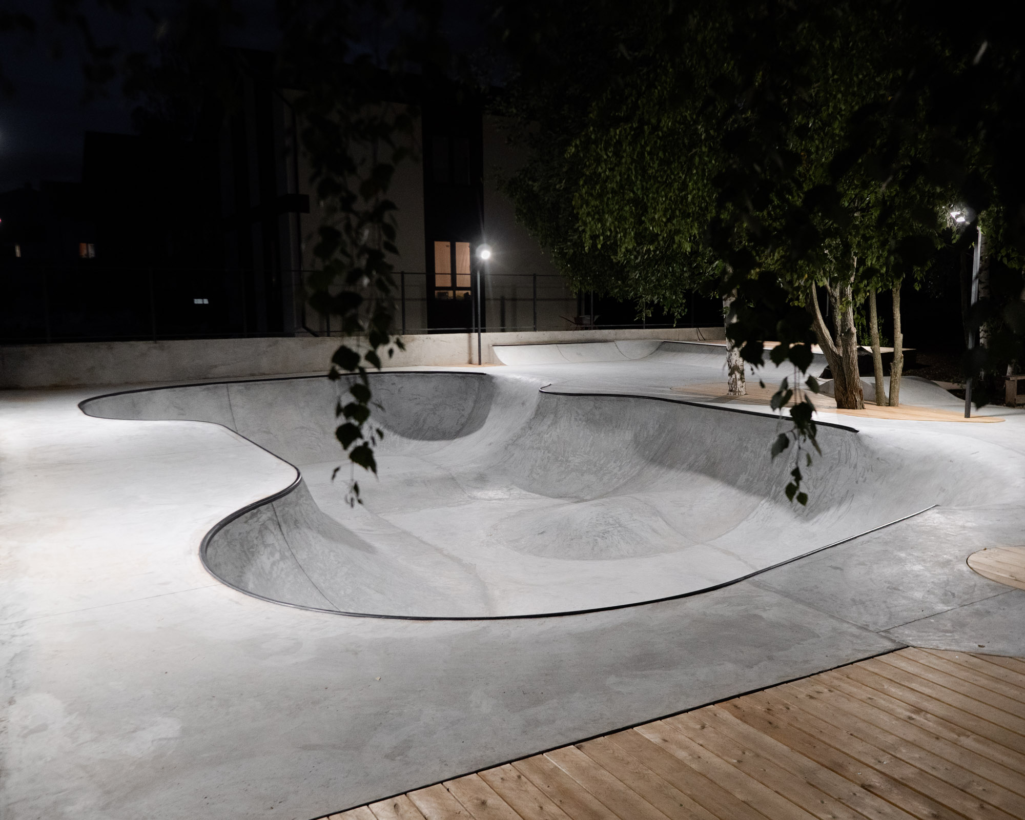 Откатка первого частного скейт-парк в Нижнем Новгороде от компании XSA Ramps