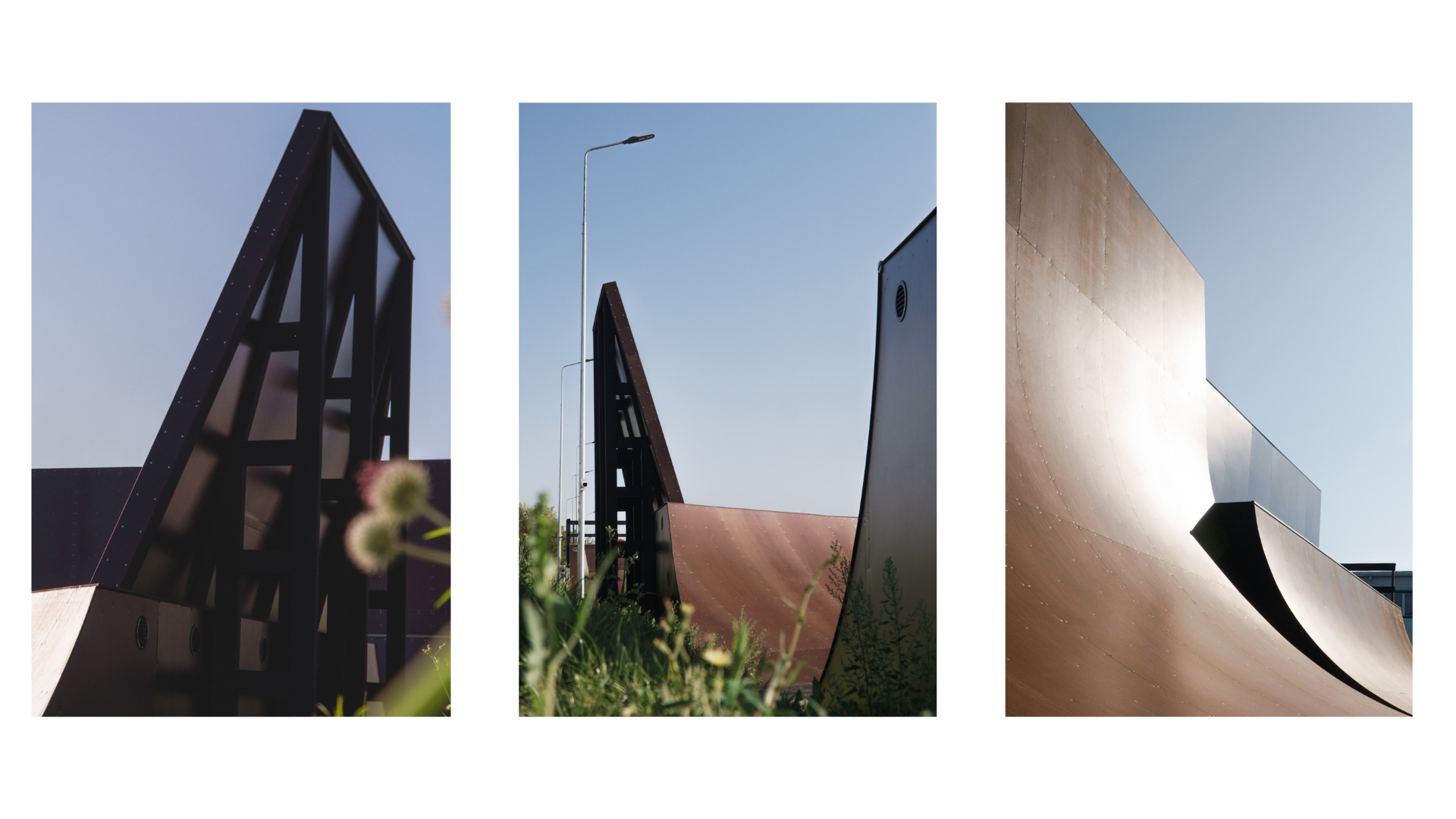 Вид сбоку на тренинг-парк XSA в Саранске